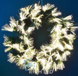 Светодиодный венок RICH LED RL-CW 40-WW