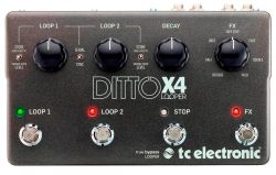 TC ELECTRONIC TC Electronic Ditto x4 Looper педаль лупер для гитары