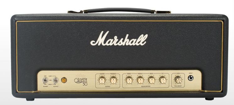 MARSHALL ORIGIN 50 HEAD Усилитель гитарный ламповый типа 'голова'...