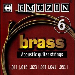 Струны для акустической гитары EMUZIN 6А105