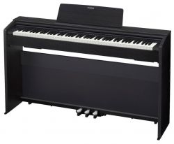 PX-870BK Privia Цифровое пианино со стойкой и педалями, черное, Casio