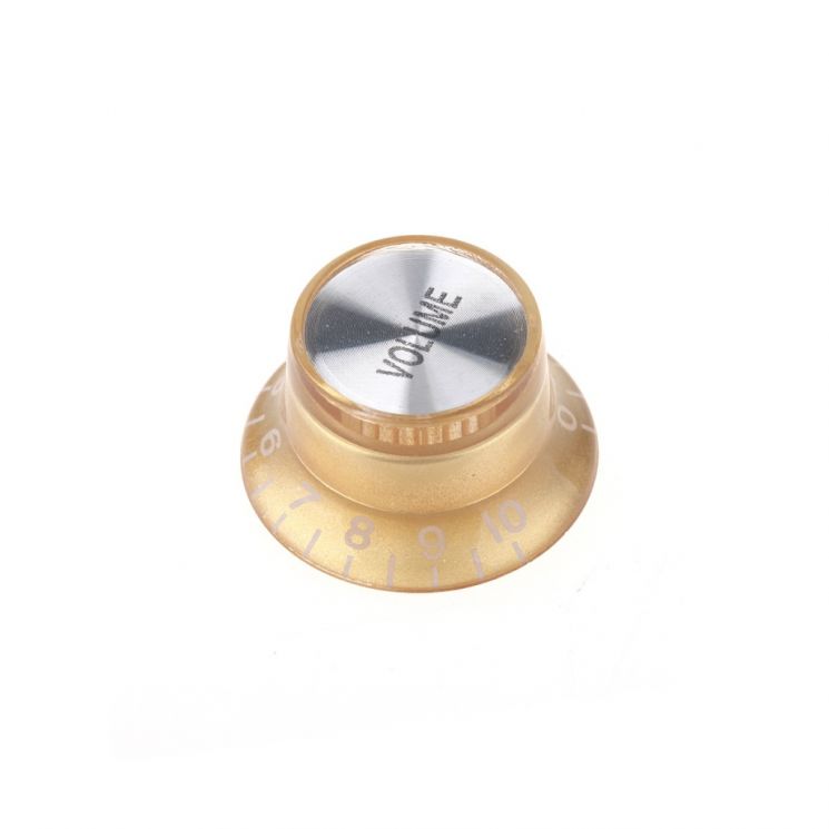 M517 Ручка потенциометра Gibson Style, Volume, метрическая, золото, Musiclily