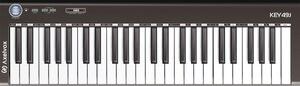 AXELVOX Axelvox KEY49j Black - MIDI клавиатура 49 клавиш, цвет черный