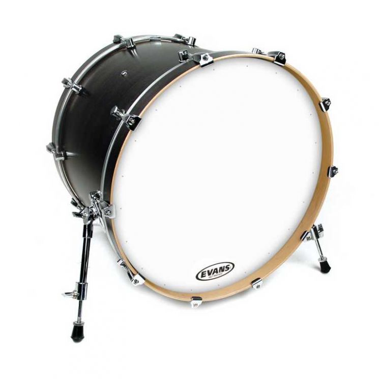 BD24RACW EQ1 Resonant Coated White Пластик для бас-барабана 24", резонансный, с покрытием, Evans