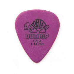 418P1.14 Tortex Standard Медиаторы 12шт, толщина 1,14мм, Dunlop