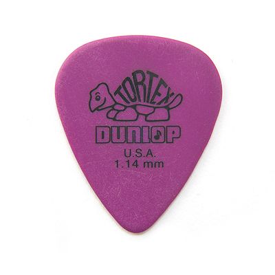 418P1.14 Tortex Standard Медиаторы 12шт, толщина 1,14мм, Dunlop