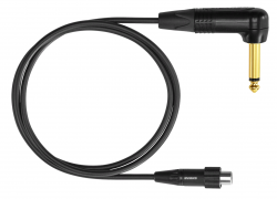 SHURE WA307 Инструментальный кабель мини TA4F с фиксатором/угловой 6,3 мм Jack, 0,9 м