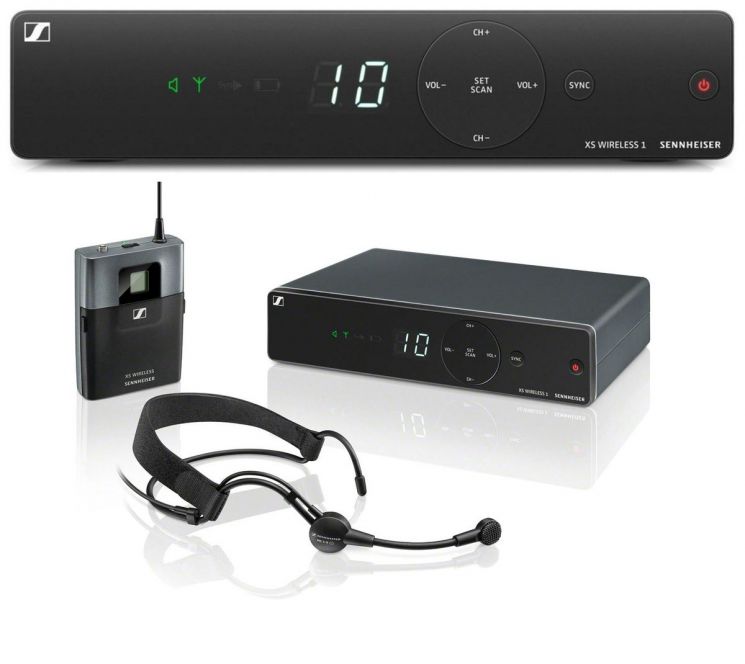 Sennheiser XSW 1-ME3-A  Радиосистема с головным микрофоном ME 3-II