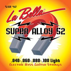 SAB42 Super Alloy 52  42-100, Light, La Bella