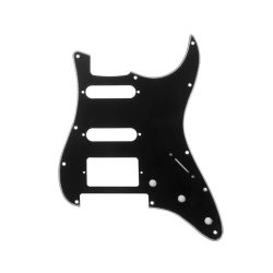 MX1380BK Защитная накладка гитары Fender Stratocaster HSS, 3 слоя, черная, Musiclily
