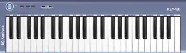 MIDI-клавиатура AXELVOX KEY49j Blue