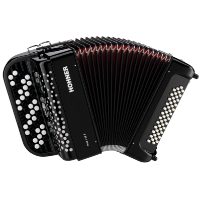 Баян HOHNER Nova I 49 F black (C-Stepped)