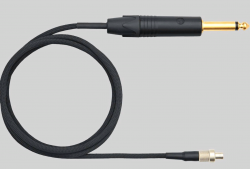 SHURE WA308 Инструментальный кабель для подключения электрогитар (6,3 мм Jack) к бодипаку ADX1M, разъем LEMO3