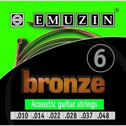 Струны для акустической гитары EMUZIN 6А153