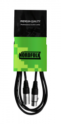 NordFolk NMC9/3M  кабель микрофонный XLR(F) <=> XLR(M), ? 6 мм, 3 метра