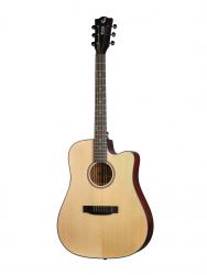 ZD-83CM-NA Гитара акустическая, с вырезом, цвет натуральный, Foix
