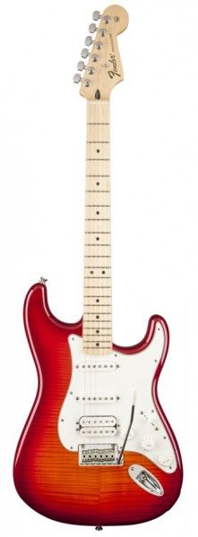 Электрогитара FENDER DELUXE STRATOCASTER HSS PLUS iOS AGED CHERRY BURST
