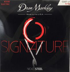 DM2508 Signature Cust LT Комплект струн для электрогитары, никелированные, 9-46, Dean Markley