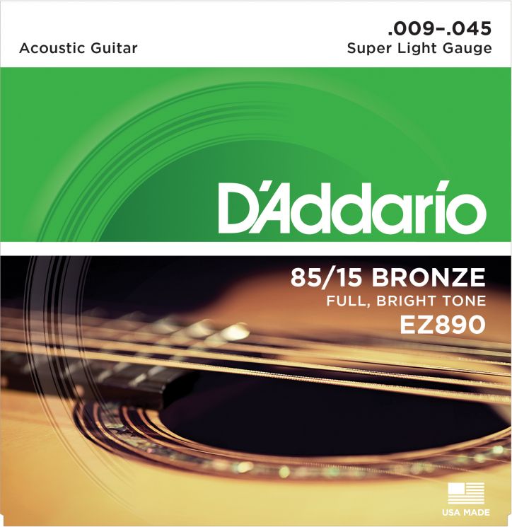 D'ADDARIO EZ890  009-045