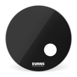 BD26RB EQ3 Resonant Black Пластик для бас-барабана 26", резонансный, Evans