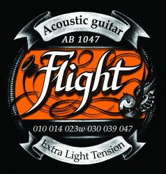 Струны для акустической гитары FLIGHT AB1047
