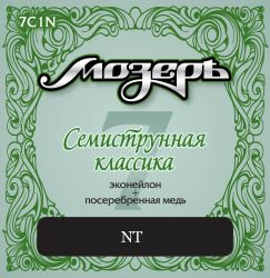 Струны для акустической гитары МОЗЕРЪ 7C1N 10