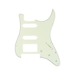 MX1380IV Защитная накладка гитары Fender Stratocaster HSS, 3 слоя, слоновая кость, Musiclily