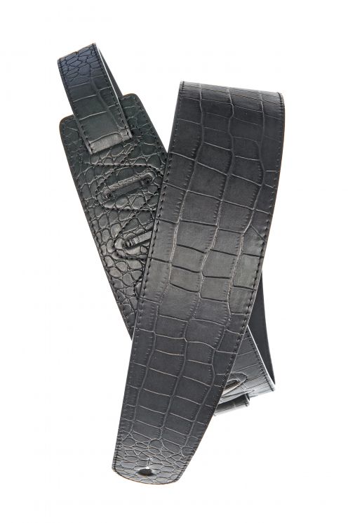 PLANET WAVES 25ALI-01 LEATHER STRAP ALIGATOR