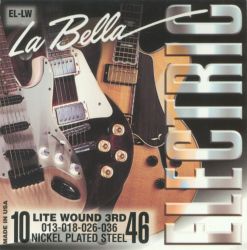 EL-LW Комплект струн для электрогитары 010-046 La Bella