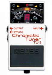 Boss TU-3 Chromatic Tuner  педаль для эл. гитар