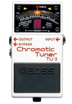 Boss TU-3 Chromatic Tuner  педаль для эл. гитар