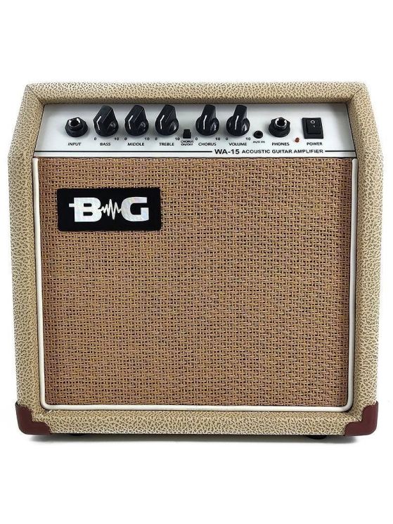 BG WA15 Комбоусилитель для акустических гитар 15Вт, 6,5"