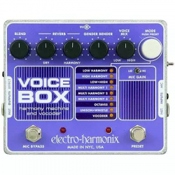 Electro-Harmonix Voice Box SALE  эффект Harmony Machine & Vocoder