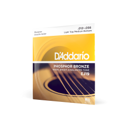 Струны для акустической гитары D'ADDARIO EJ19