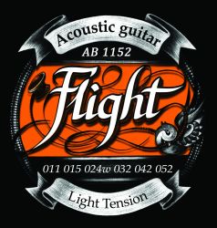 Струны для акустической гитары FLIGHT AB1152