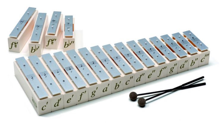 27851401 Orff Primary KSP 40 M 1 INT Металлофон тенор-альт, отдельные бруски, Sonor