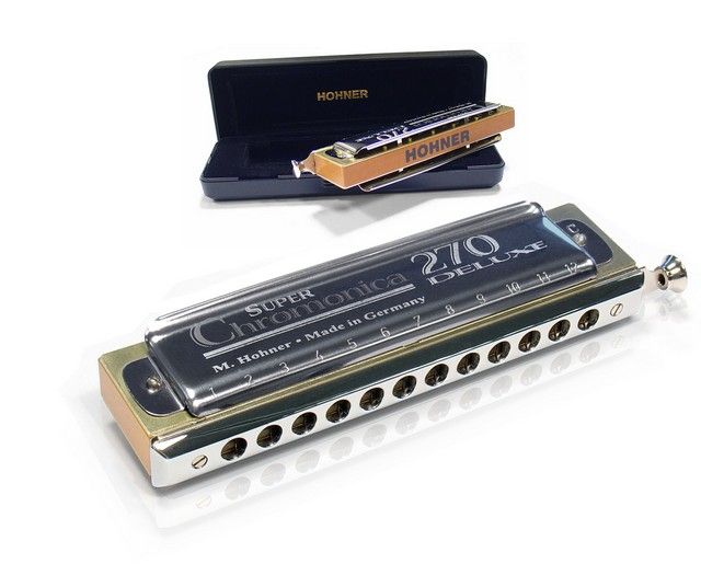 Губная гармоника HOHNER Super Chromonica 270 Delux 270/48 C