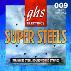 ST-XL Supы GHSer Steels Комплект струн для электрогитар