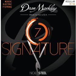 DM2503C Signature Regular Комплект струн для 7-струнной электрогитары, 10-56, Dean Markley
