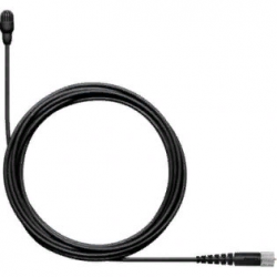 SHURE TL47B/O-MDOT-A Петличный микрофон конденсаторный всенаправленный, 20-20000 Гц, Max.SPL 142 дБ, разъем MicroDot с аксессуарами. Черный