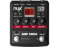 AMP-FORCE педаль эффектов, эмулятор ламповых усилителей, Nux Cherub
