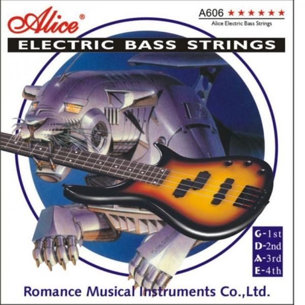 Струны для бас-гитары ALICE A606 L