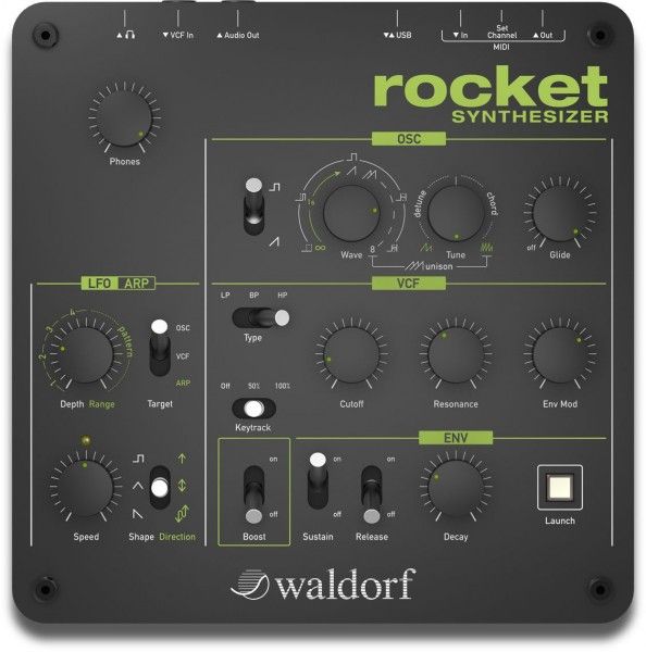 Синтезатор аналоговый WALDORF Rocket