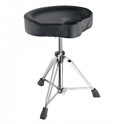 K&M 14038-000-02  стул для барабанщиков, мотоседло, кожзам, черный