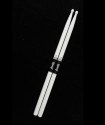 LW5BLW 5BL Барабанные палочки, граб, деревянный наконечник, белые, удлиненные, Leonty