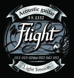 Струны для акустической гитары FLIGHT AS1152
