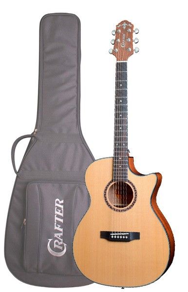 Гитара электроакустическая шестиструнная CRAFTER HILITE-TE CD N