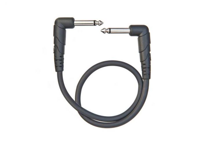 PW-CGTPRA-01 Classic Series Коммутационный кабель, угловой коннектор, 0.3м, Planet Waves