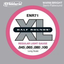 ENR71 Half Rounds Regular Light, 45-100, D'Addario