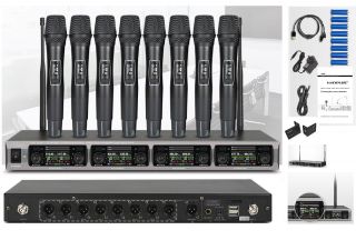 Радиосистема Opus UHF 808HH 2022 с 8 микрофонами